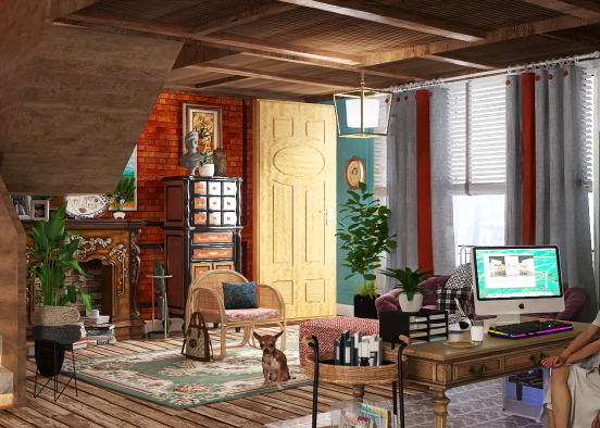 milk & cookies  Design Rendering