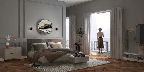 Neutral bedroom 