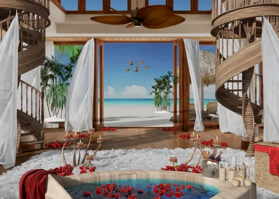 # Curves of romance... Renderização de Design