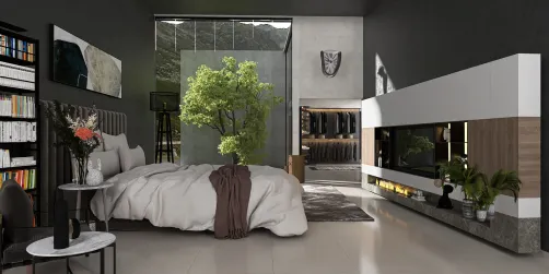 Bedroom .