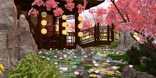 Japanese garden...