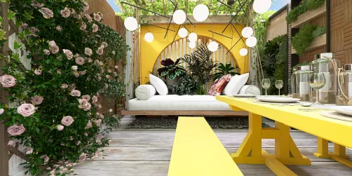 Home garden yellow 🍋💛 🪴✨💚