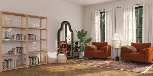Bohemian book nook 