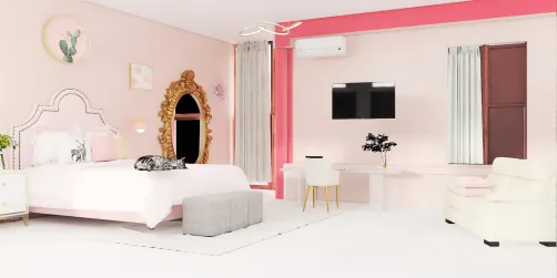 A girl bed room