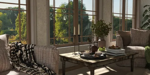 A coffee and sunbath