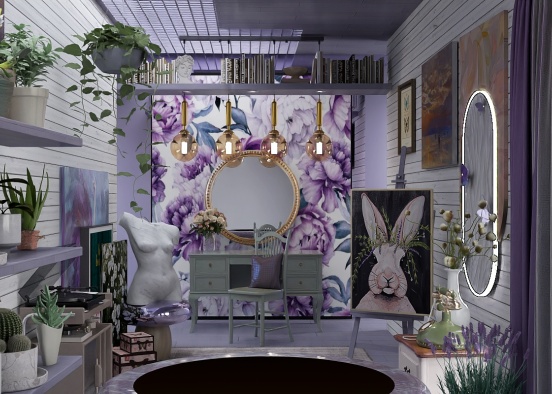 .Love For Lavender. Design Rendering