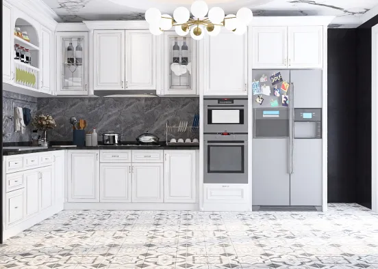 # BEAUTIFUL KITCHEN  Renderização de Design