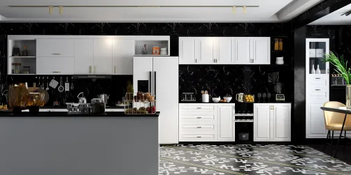 Apartment life kitchen 