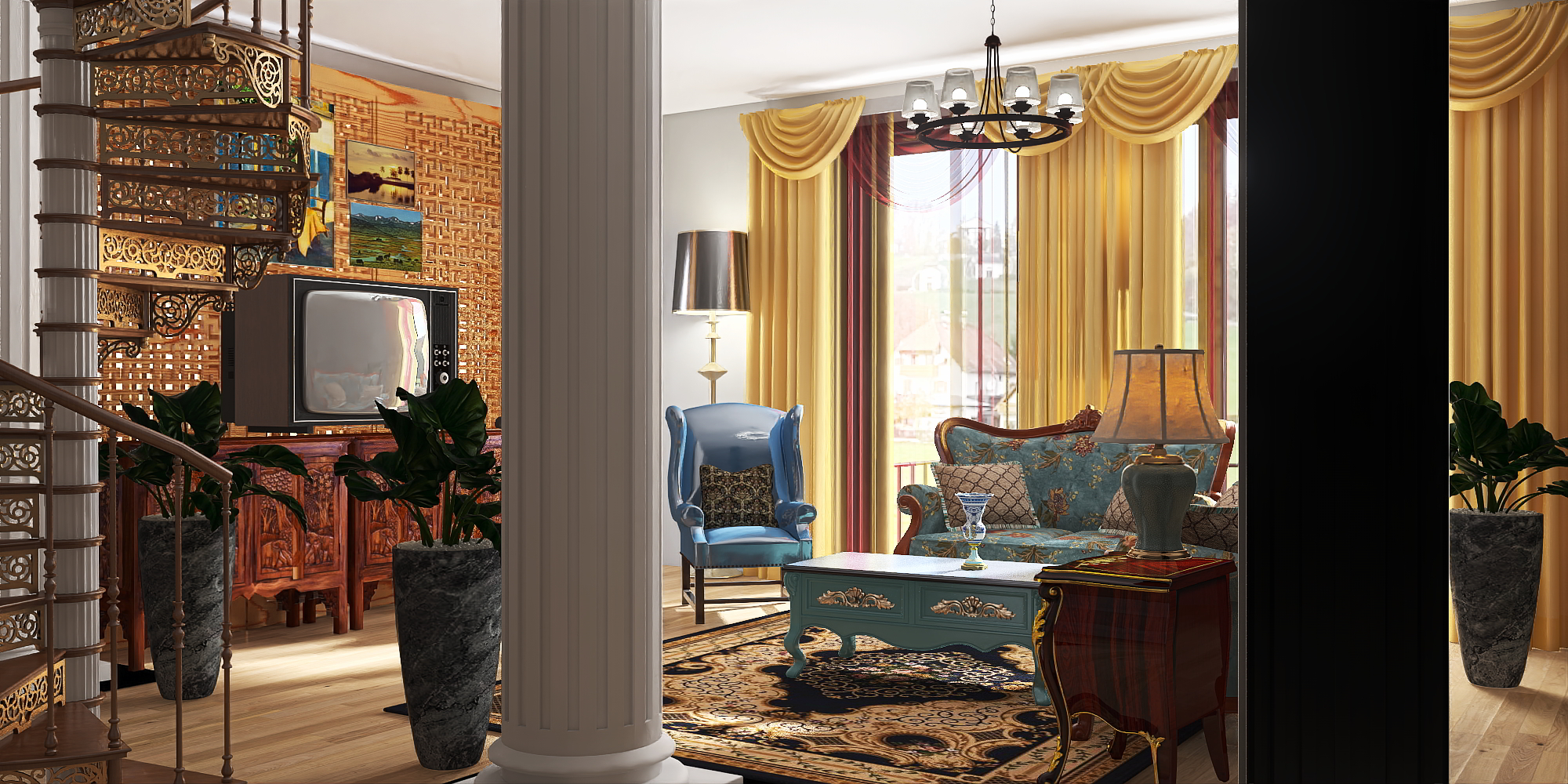 Casa clássica dos anos de 1930 a 1982.