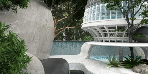 Organic Curved Architecture 