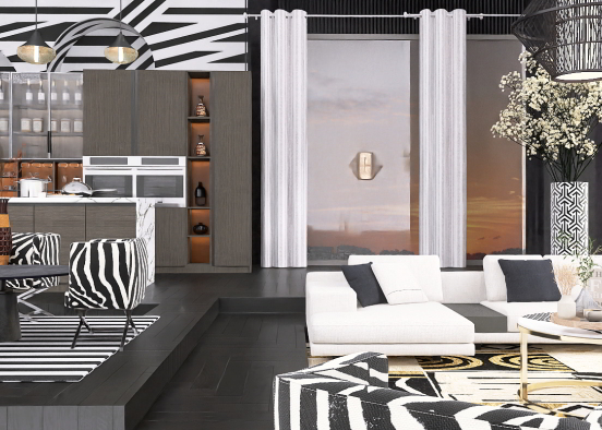 African vibes🦓 Design Rendering