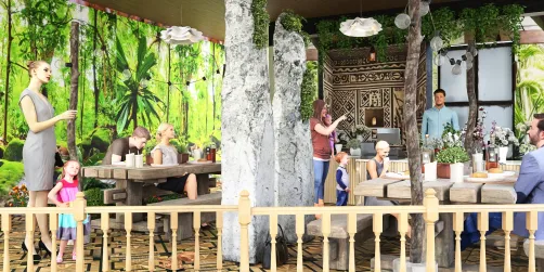 outdoor cafe 