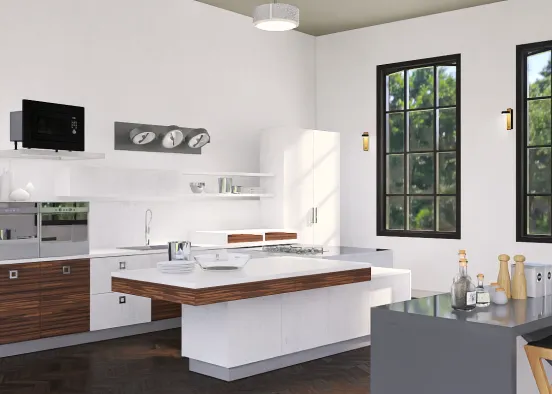 my kitchen 😋  Design Rendering