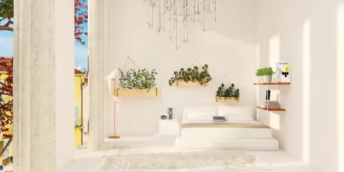 Serene and peaceful bedroom