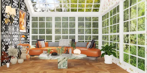 The spring living room 🌸
