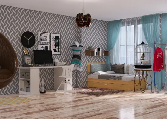 My dream apartment ❤️ Design Rendering