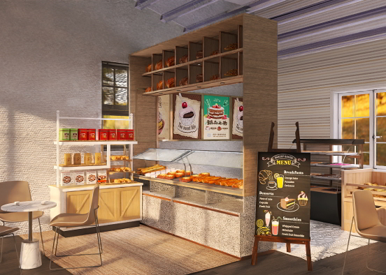 Cozy bakery (-_-) Design Rendering