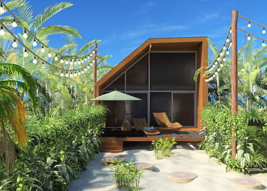 Beach House Design Rendering