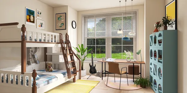 Professional interior design created with Homestyler 3D design software