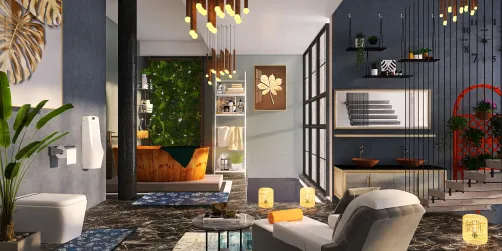 Quarto de banho de luxo