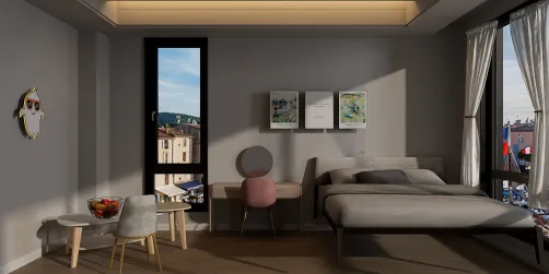 Chambre petite mais agréable 