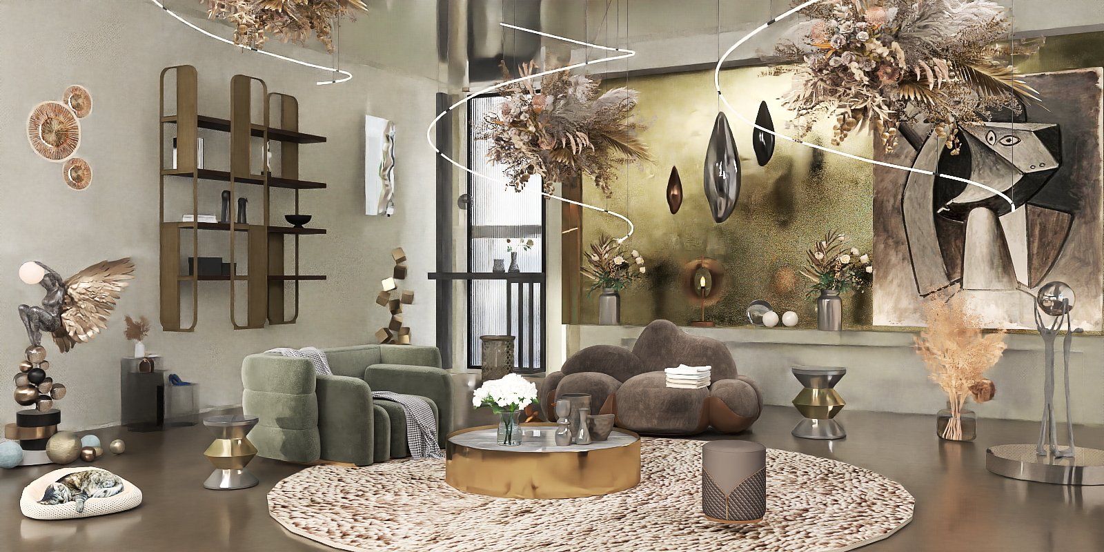 Boho modern vision...🤎☕🛖🌾🐾