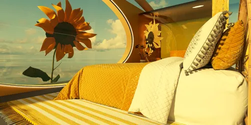 The Sunny Sunflower House 💛🌞💛🌻💛