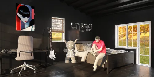 Rooftop bedroom 