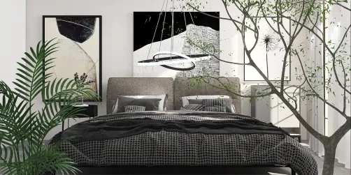 Aesthetic Black Bedroom