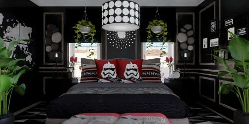 Star Wars Bedroom ❤️🖤