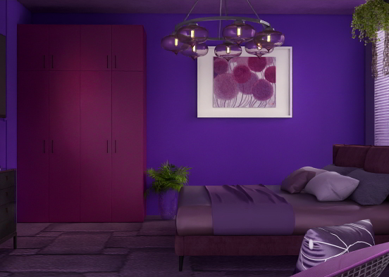 Color challenge Purples Design Rendering