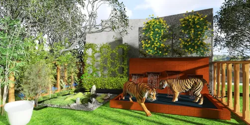 Playing tigers..