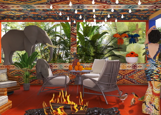 She is waiting for Him.
 He is coming to her! Design Rendering