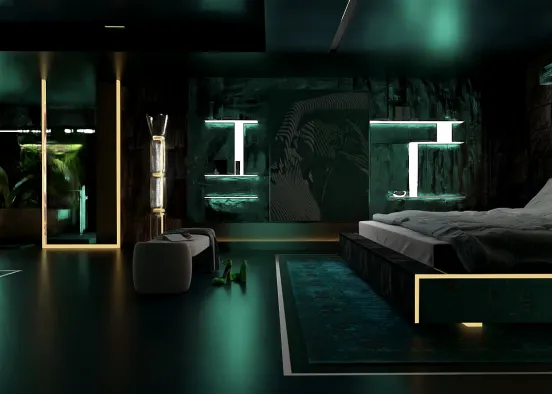 # 3D 🖤💚🖤 Renderização de Design