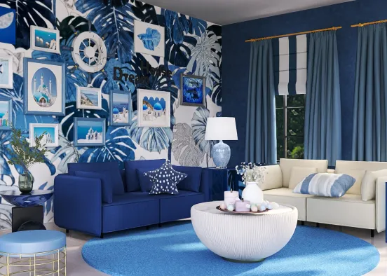 # Feeling Blue Renderização de Design