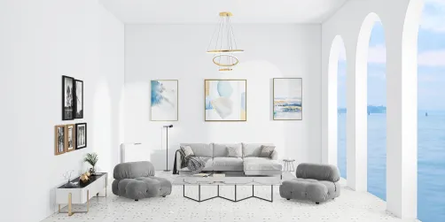 Beach Vibes Living Room