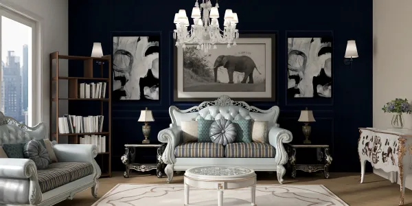 Professional interior design created with Homestyler 3D design software