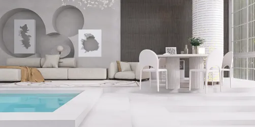 White serenity room