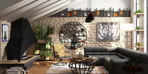 A corner in the attic