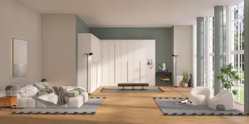 young couple bedroom 