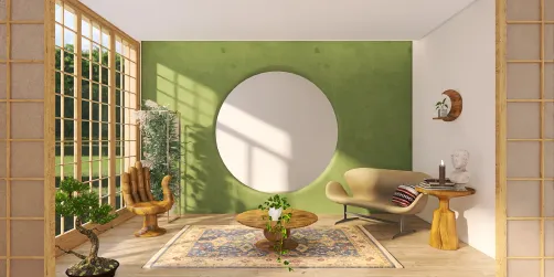 zen living room