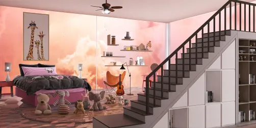 Meu quarto paleta rosa.