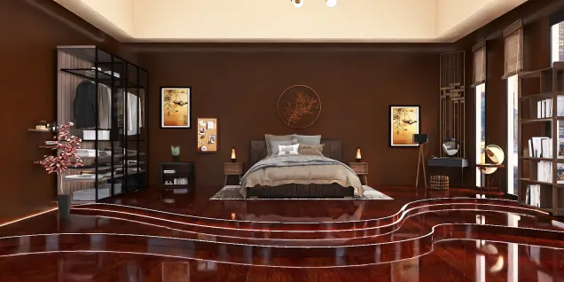 Chocolate Bedroom