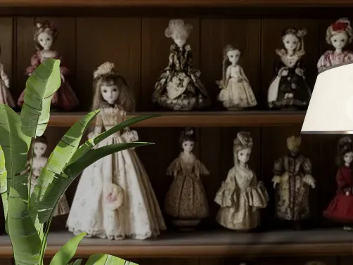 Whispers of the Doll Display Room