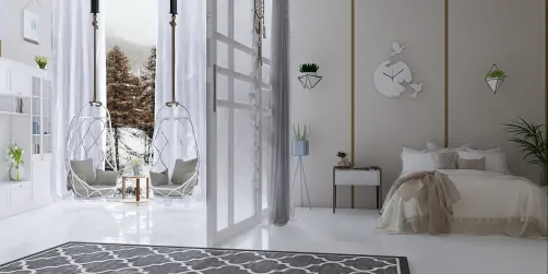 white serenity room 