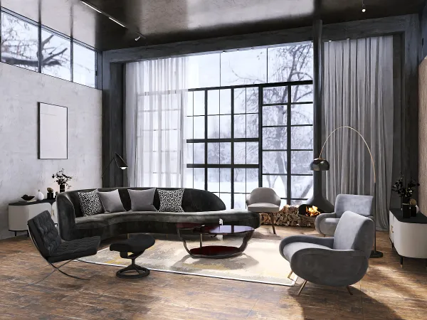 Professional interior design created with Homestyler 3D design software