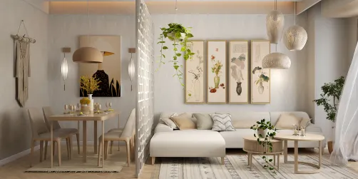 Beige monochrome 