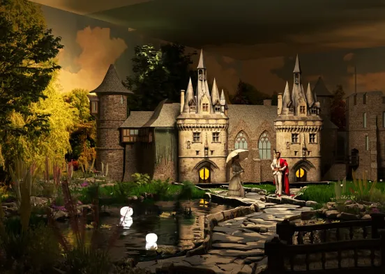 # Castle  Renderização de Design