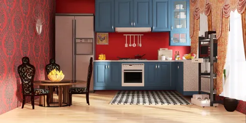 barn house kitchen 