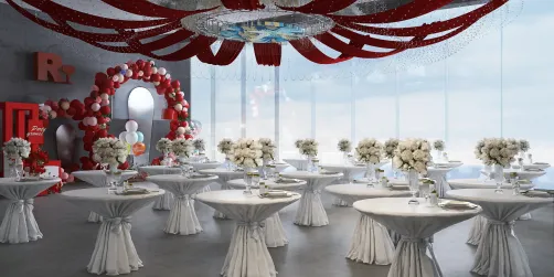 A Red Wedding Hall 